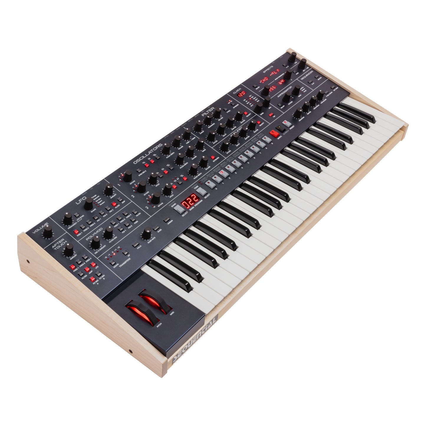 Sequential Trigon-6 Six Voice Analog Poly Synthesizer