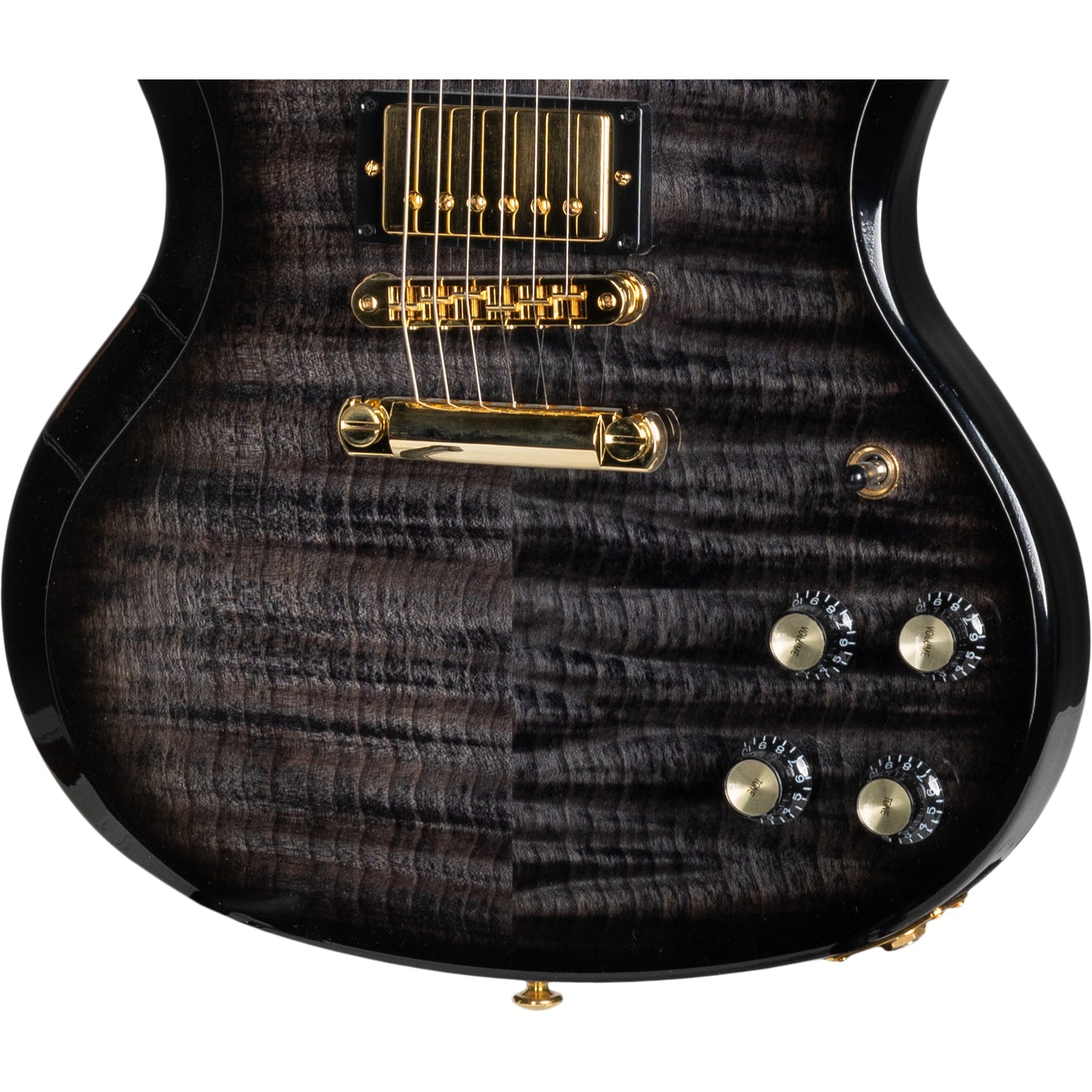 Gibson SG Supreme Electric Guitar - Translucent Ebony Burst