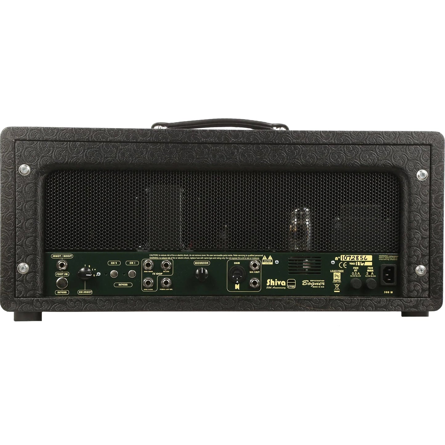 Bogner Shiva 20th Anniversary KT88 90-Watt Tube Guitar Amp Head w/ Reverb