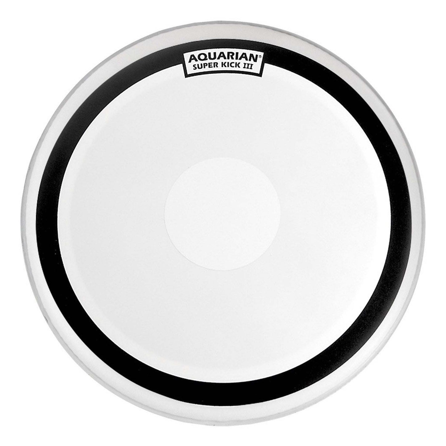Aquarian Drumheads SKIII22 Super-Kick III Single 22" Bass Drum Head with Dot