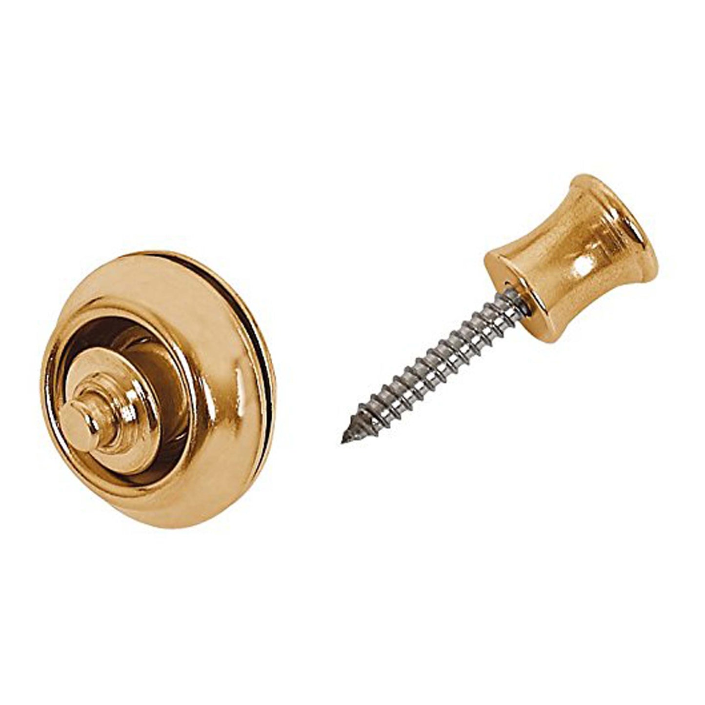 Dunlop SLS1104G Straplok Original Strap Retainer System, Gold