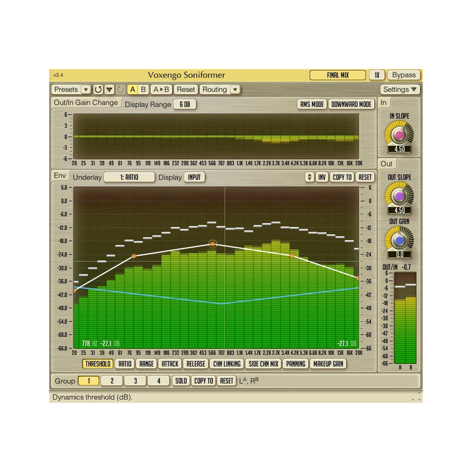 Voxengo Soniformer Plug-in