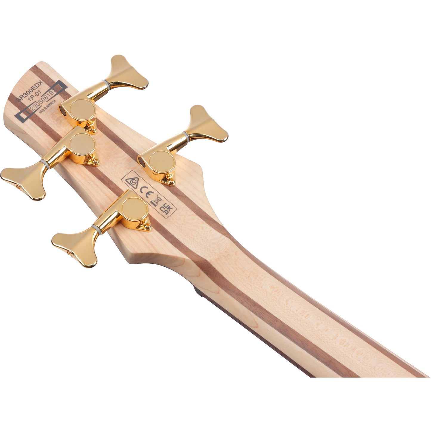 Ibanez SR300EDXBZM SR Standard 4-String Electric Bass, Black Ice Frozen Matte