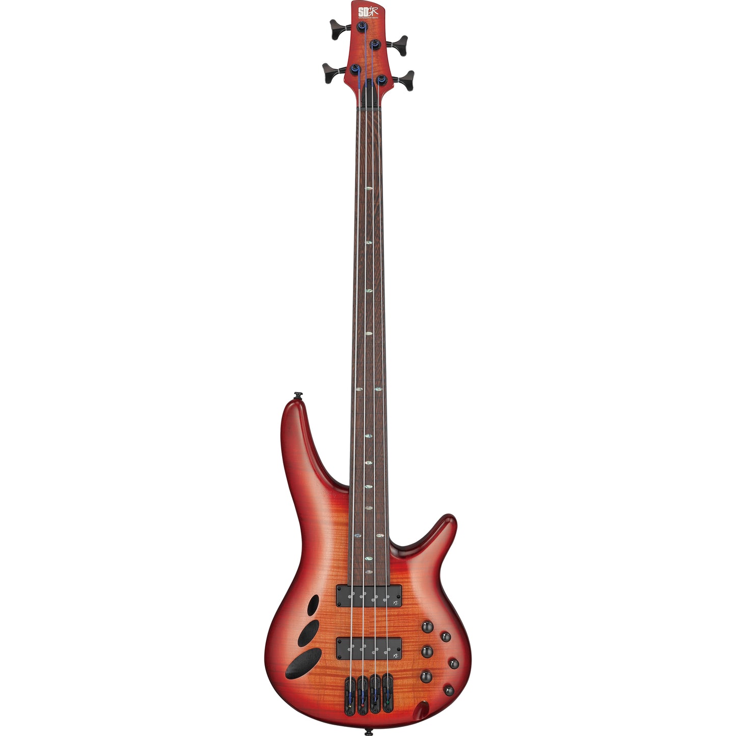 Ibanez SRD900FBTL Bass Workshop 4-String Fretless Bass, Brown Topaz Burst Low Gloss