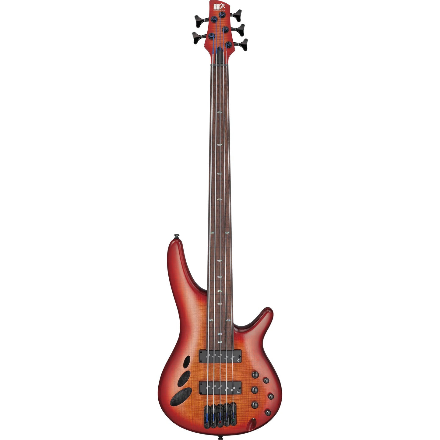 Ibanez SRD905FBTL Bass Workshop 5-String Fretless Bass, Brown Topaz Burst Low Gloss
