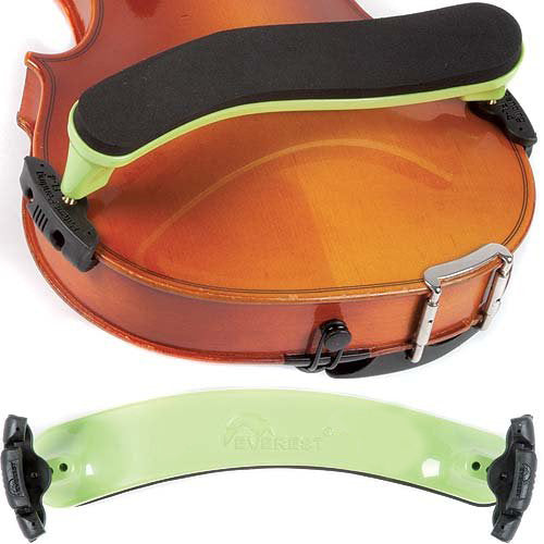 Everest Green Collapsible Violin Shoulder Rest 3/4-4/4 Size