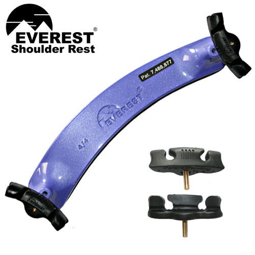 Everest ECS-4PU Violin Shoulder Rest IN PURPLE