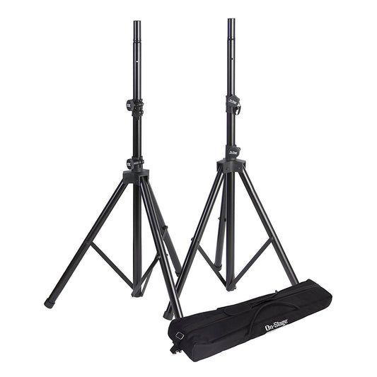 On Stage SSP7950 Tripod Speaker Stand Package with Bag