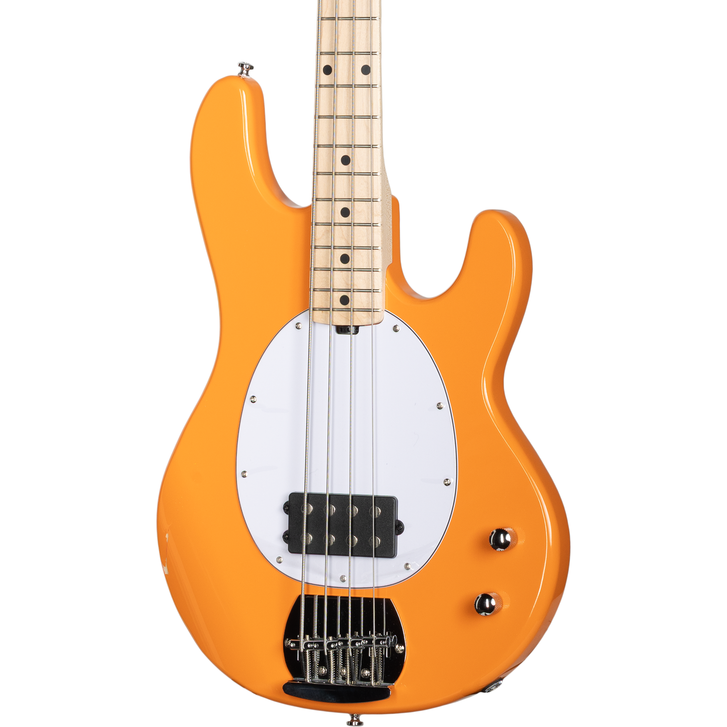 Sterling By Music Man Intro Series Stingray Bass Guitar - Sunrise Orange