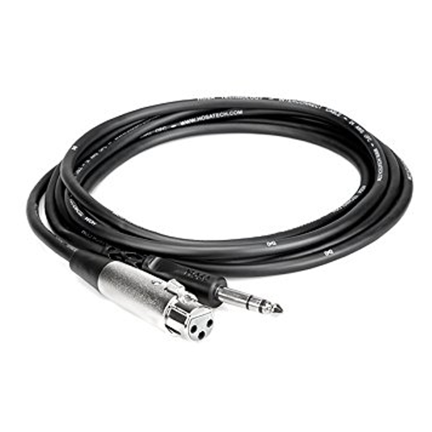 Hosa STX-105F XLR Female to 1/4"" TRS Balanced Interconnect Cable, 5 Feet