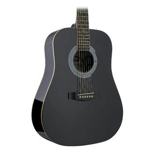 Stagg SW201 3/4-Size Dreadnought Left-Handed Acoustic Guitar with Steel Strings