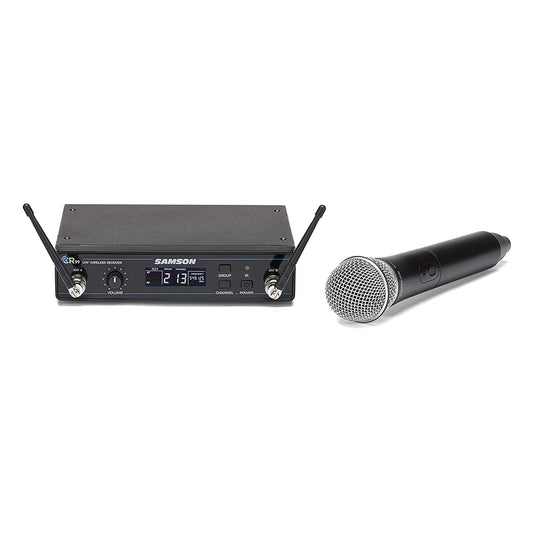 Samson Concert 99 Handheld Wireless System with Q8 Dynamic Microphone, D Band