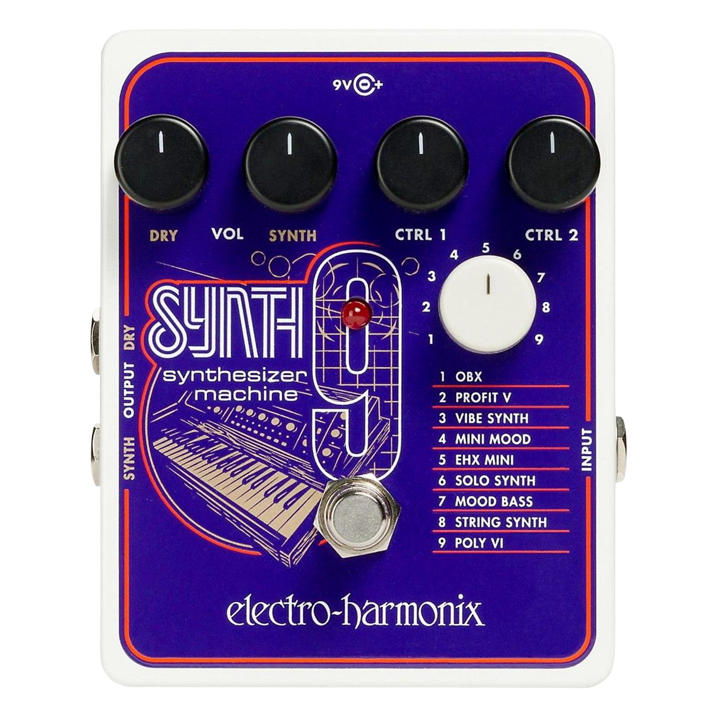 Electro Harmonix Synth9 Synthesizer Machine Pedal