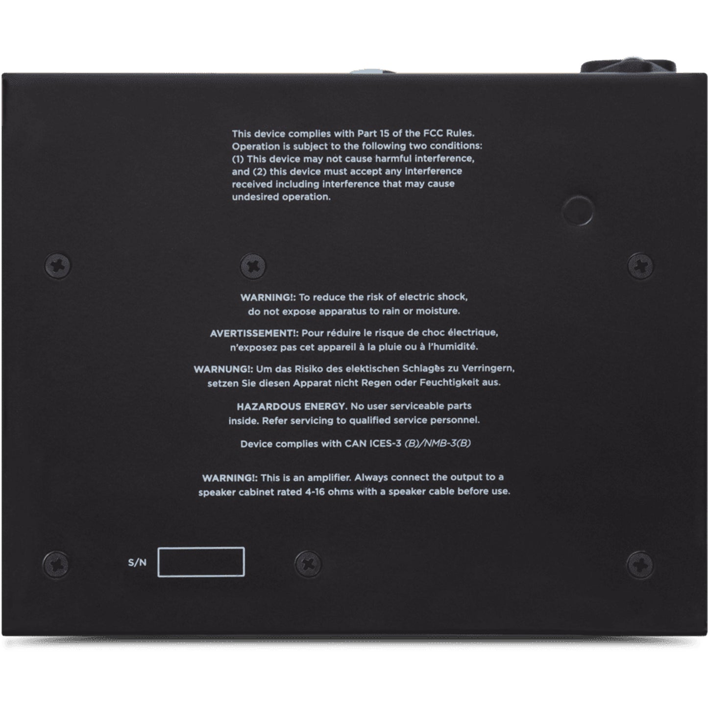 Seymour Duncan PowerStage 100 Stereo - 100-watt Stereo Guitar Amp Pedal