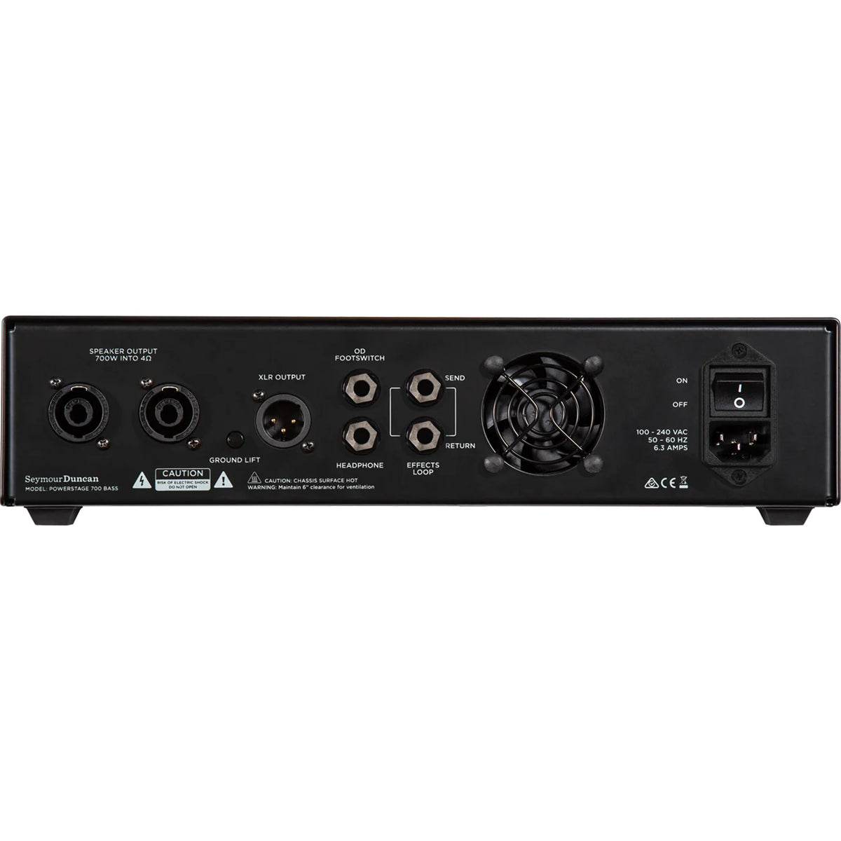 Seymour Duncan PowerStage 700 Bass 700-watt Bass Amplifier Head