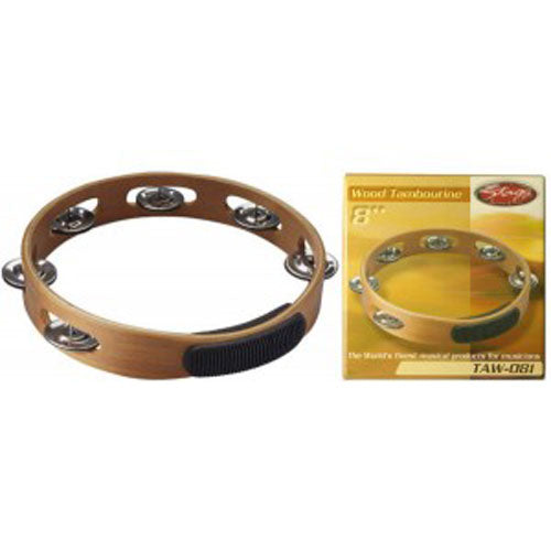 Stagg TAW081 8" Single Row Tambourine