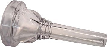 Kelly 12C Crystal Clear Plastic Trombone Mouthpiece