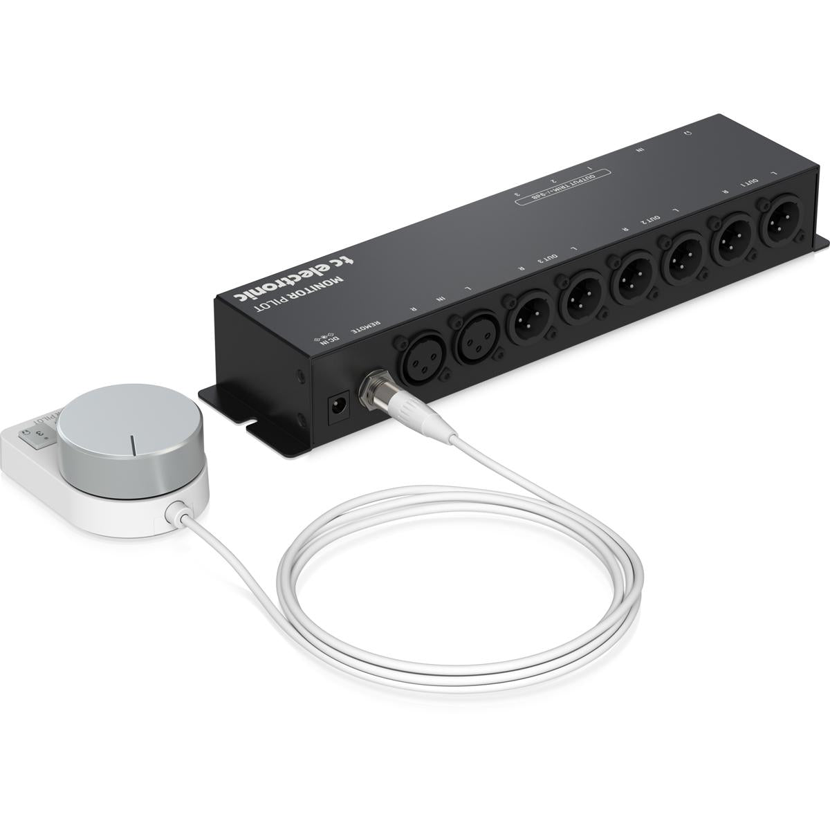 TC Electronic Monitor Pilot Multi-Monitor Switching Control Station with Desktop Controller