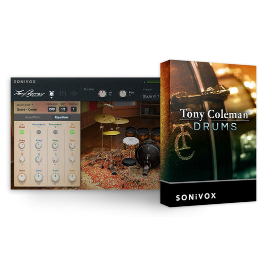 SoniVox Tony Coleman Drums Virtual Instrument