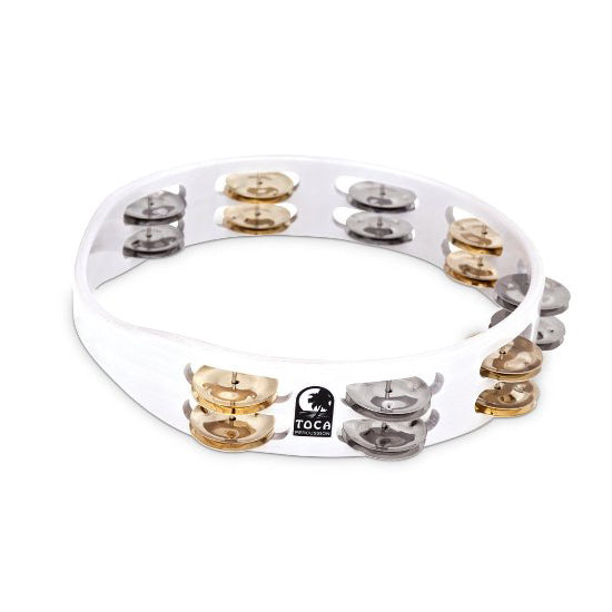 Toca TCT10WH Color Sound Tambourine White