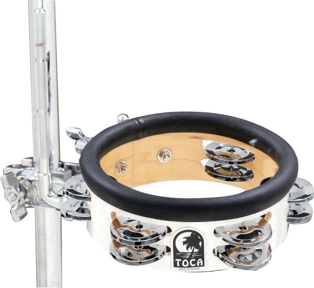 Toca Jingle-Hit Tambourine with Mount 6"