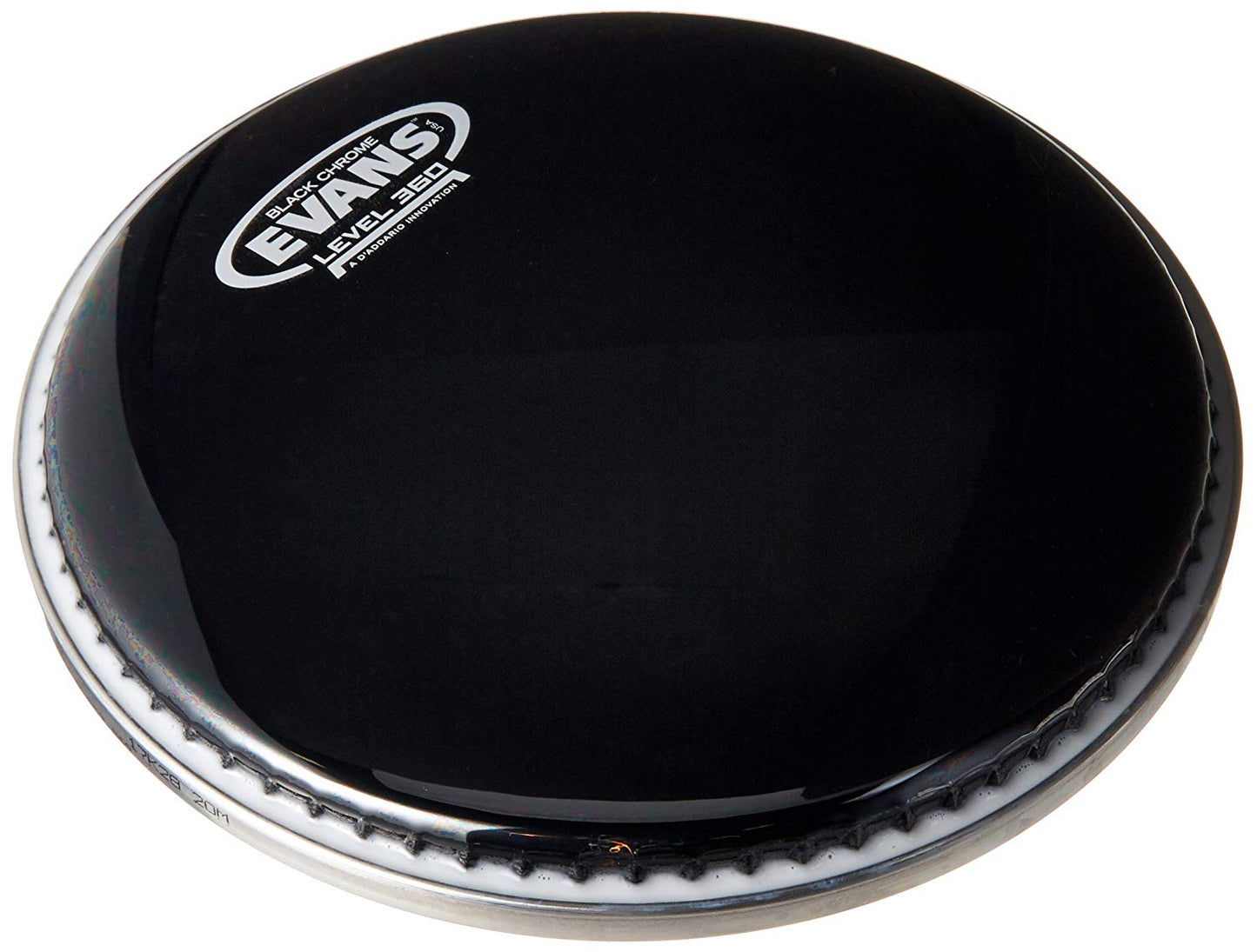 Evans Black Chrome Drum Head, 8"