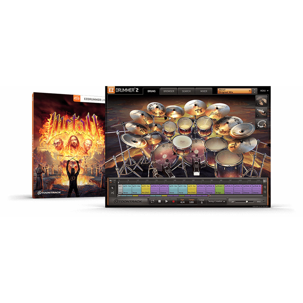 Toontrack Metal EZX Expansion for EZ Drummer