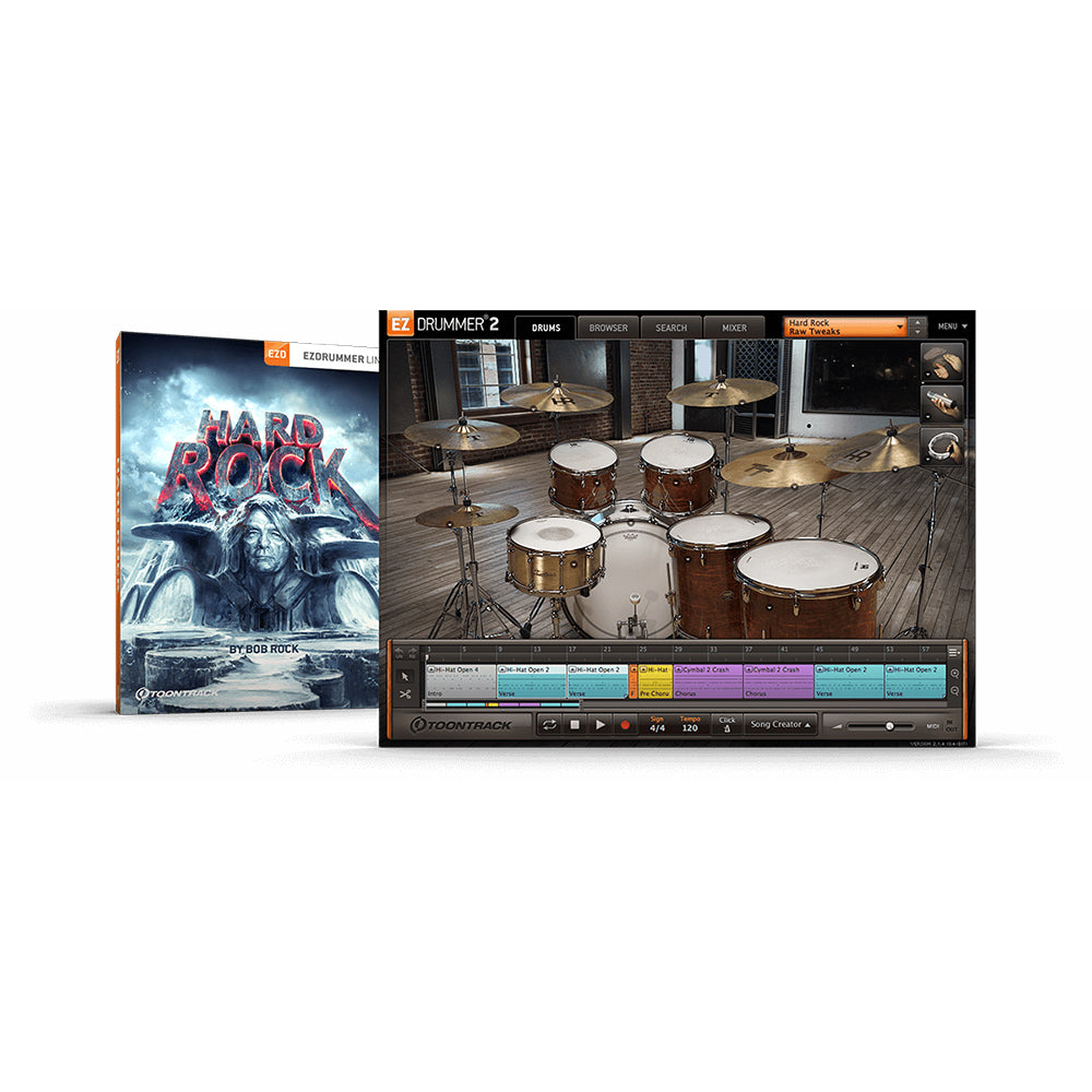 Toontrack Hard Rock EZX Expansion for EZ Drummer