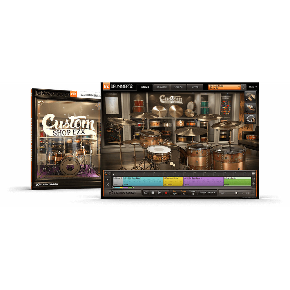 Toontrack Custom Shop EZX Expansion for EZ Drummer