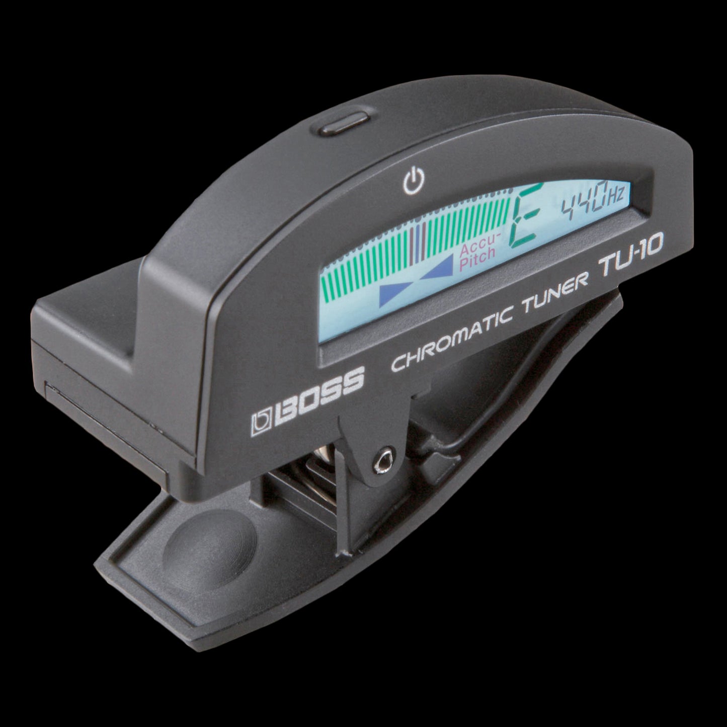 Boss TU-10 Clip-On Chromatic Guitar & Bass Tuner - Black (TU-10-BK)