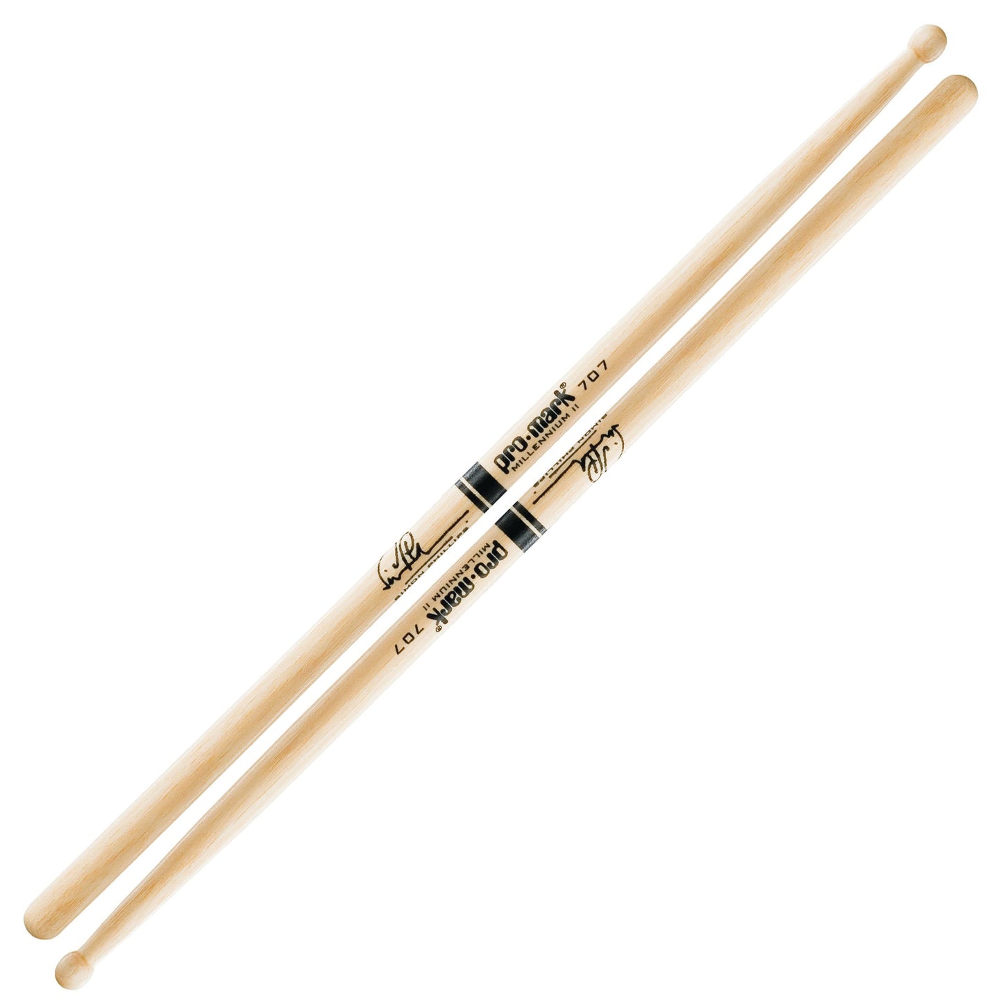 promark 707 simon phillips hickory wood tip
