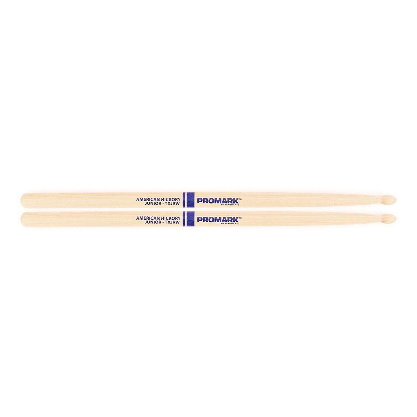 Promark TXJRW American Hickory Junior Wood Tip, Single Pair