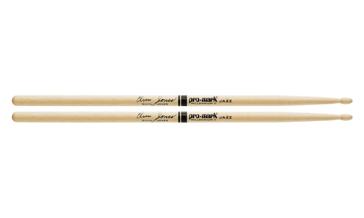 ProMark Elvin Jones Jazz Hickory Drumstick, Wood Tip