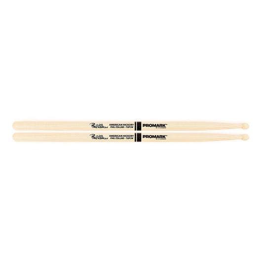 Promark TXPCW Phil Collins PC Wood Tip Hickory Drumsticks