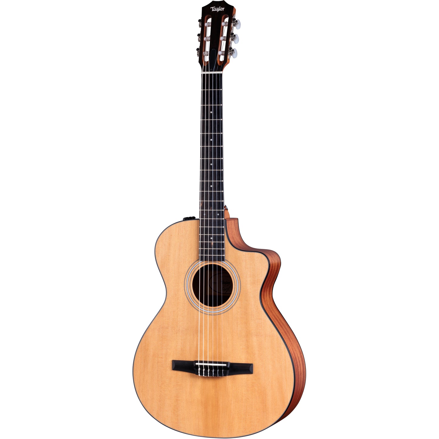 Taylor 112ce-N Nylon-String Layered Sapele Acoustic Electric Guitar - Natural