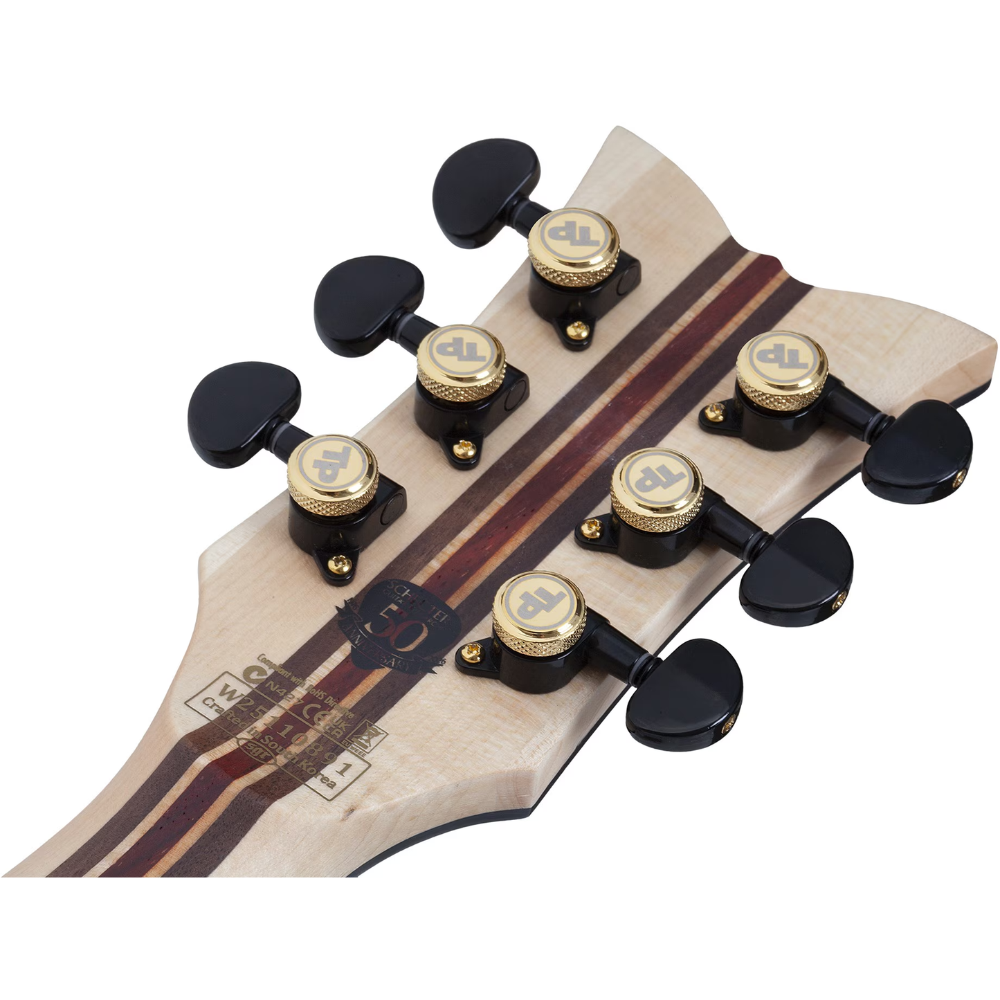 Schecter Tempest 50th Anniversary Left Handed Electric Guitar - Gold Burst