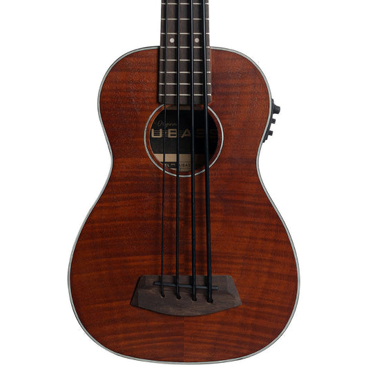 Kala U-Bass Exotic Mahogany Left-Handed Acoustic-Electric Bass Guitar