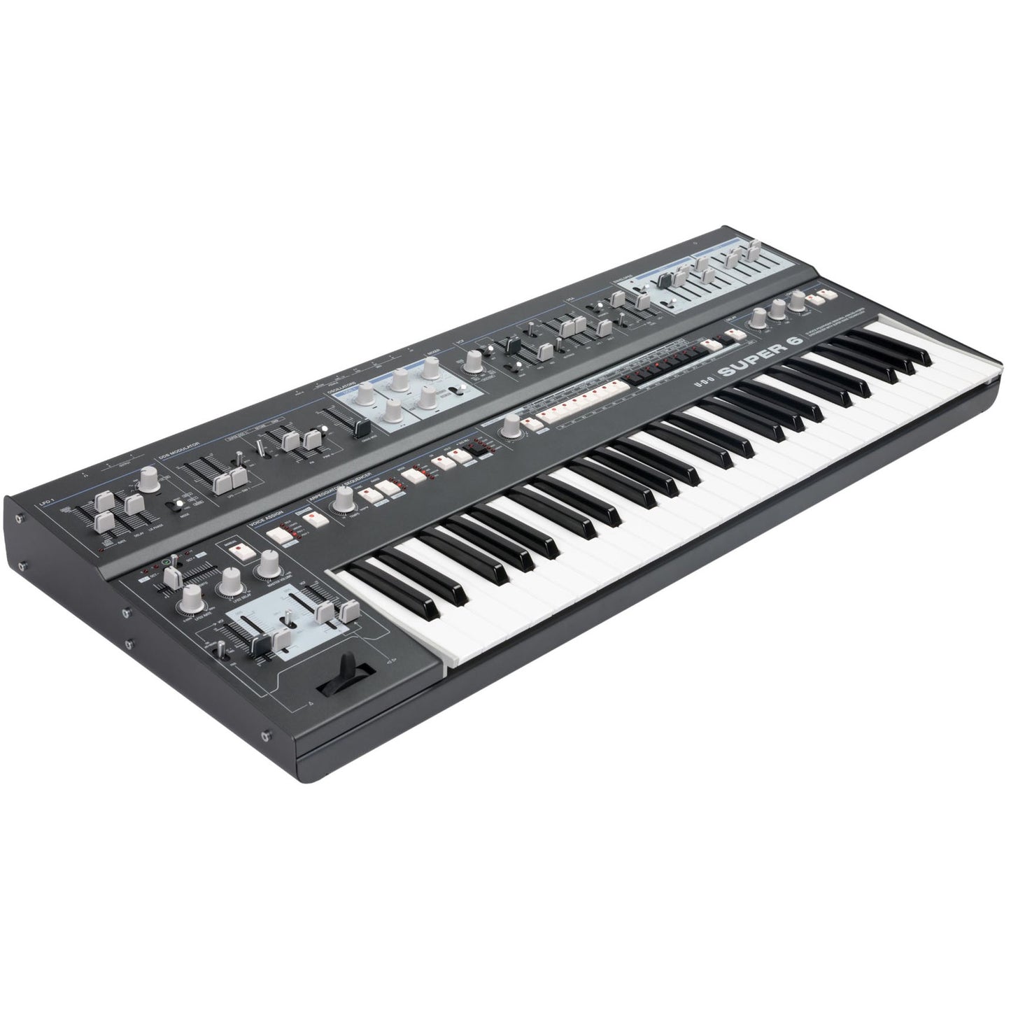 UDO Audio Super 6 Polyphonic Synthesizer - Gray
