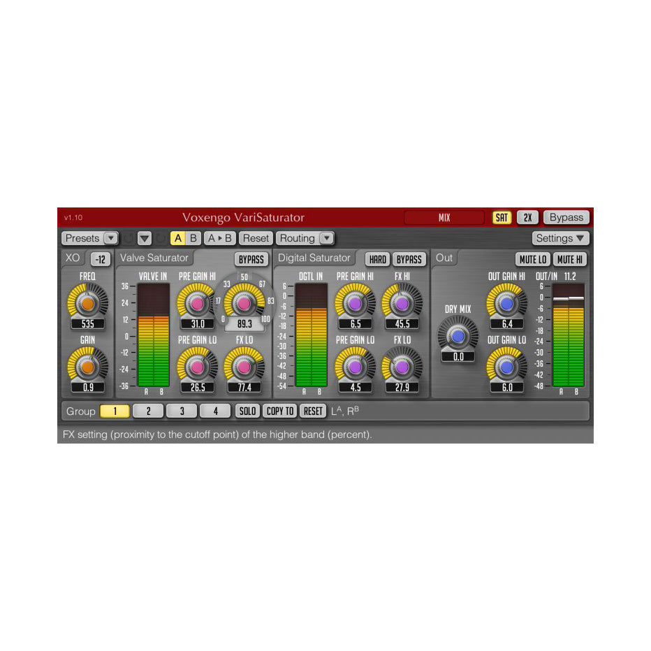 Voxengo VariSaturator 1.11 Plug-in