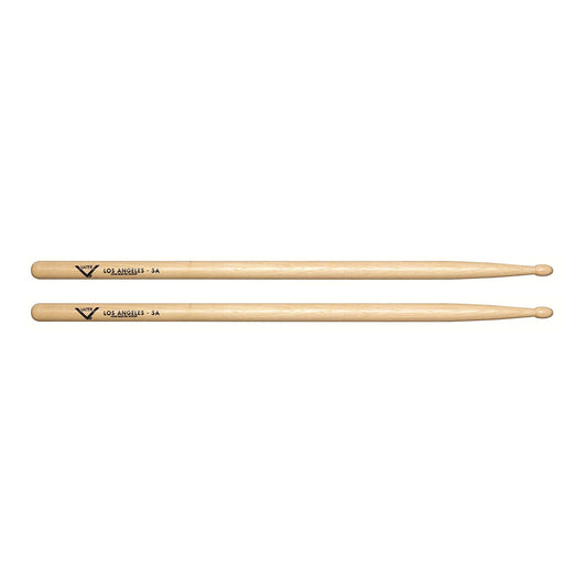 Vater VH5AW Los Angeles 5A Wood Tip Hickory Drum Sticks, Pair