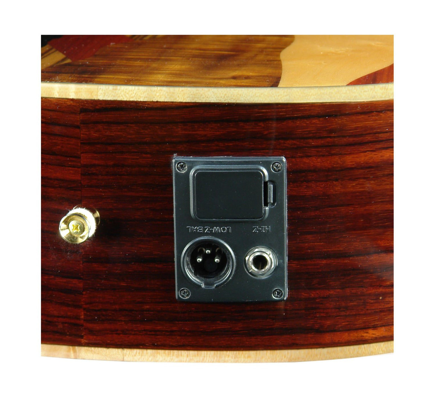 Luna VISTAEAGLE Acoustic/Electric Guitar, Tropical Wood