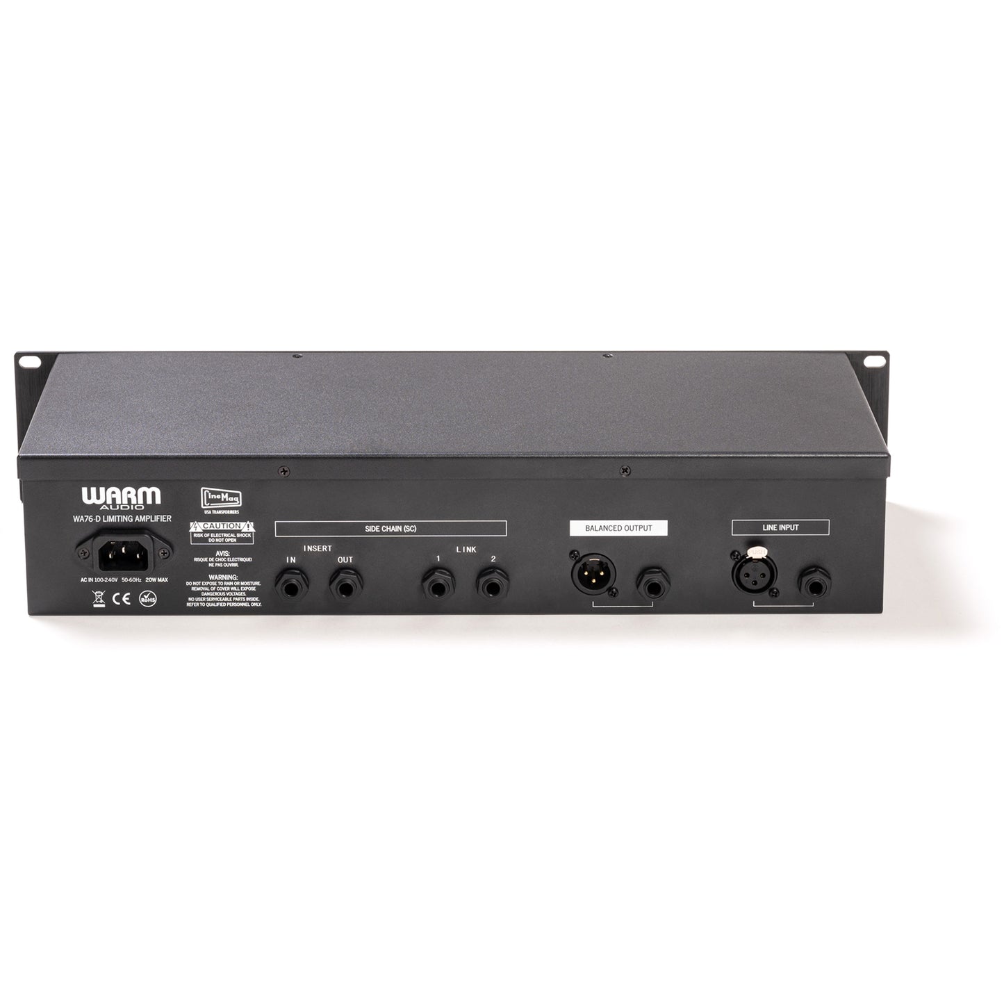 Warm Audio WA76-D Single Channel Clean Gain Discrete FET Compressor