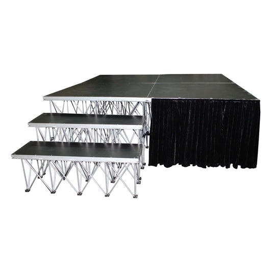 ProX XSF-SKIRT32 StageX Black Stage Skirt 32"