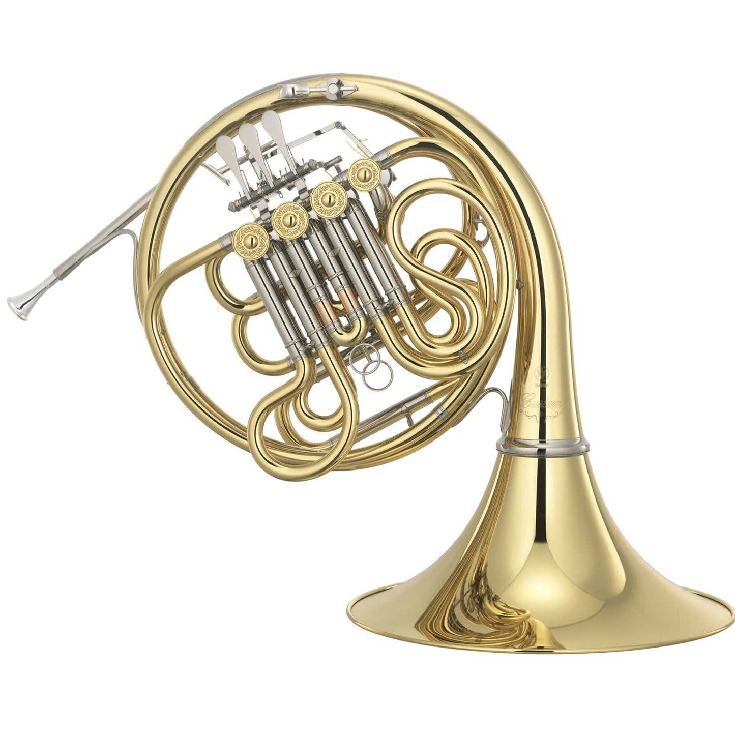 Yamaha YHR-871IID Professional Double French Horn - Detachable Bell Unlacquered