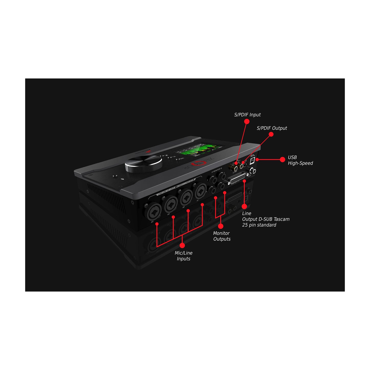 Antelope Audio Zen Tour Professional Tabletop Thunderbolt & USB Audio Interface