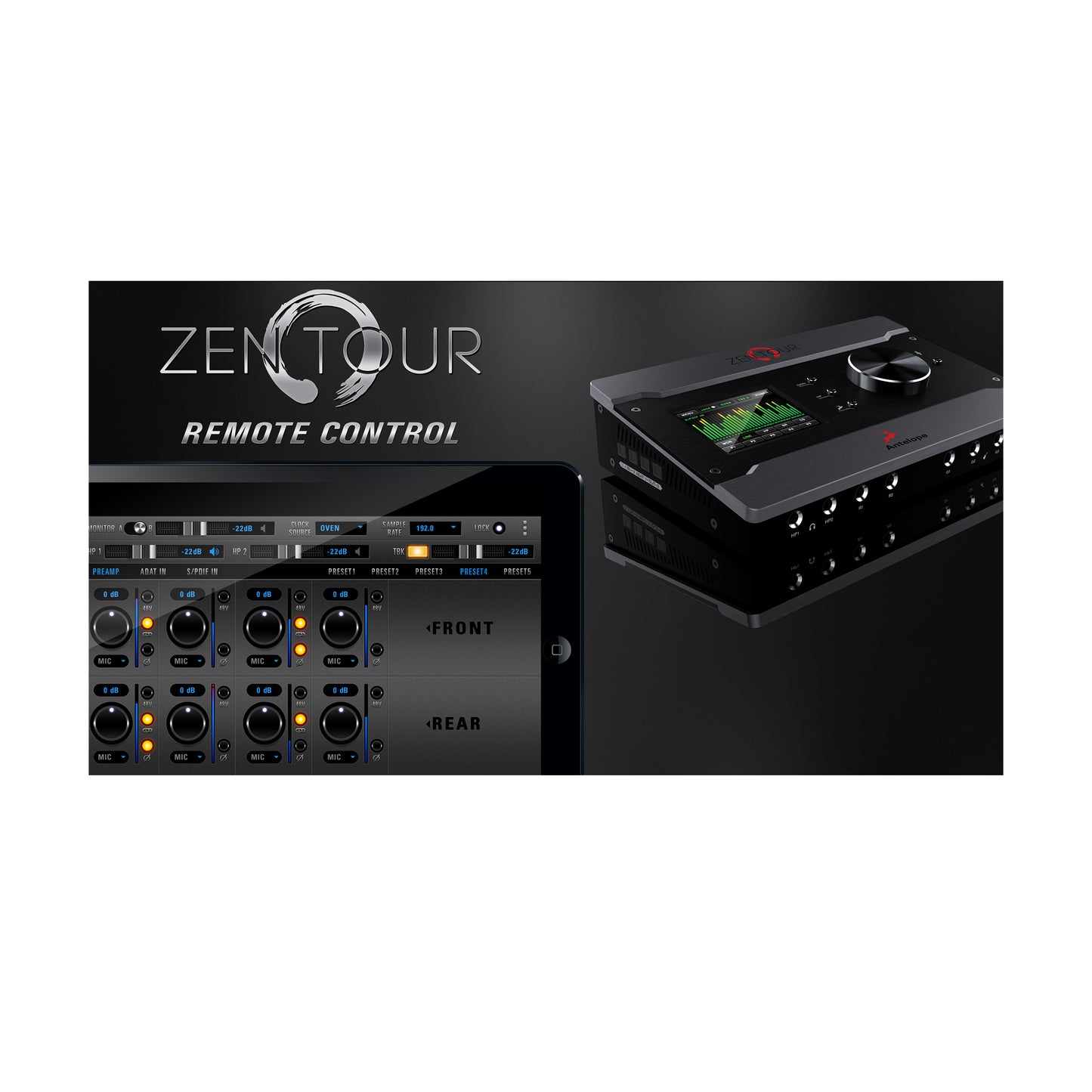 Antelope Audio Zen Tour Professional Tabletop Thunderbolt & USB Audio Interface