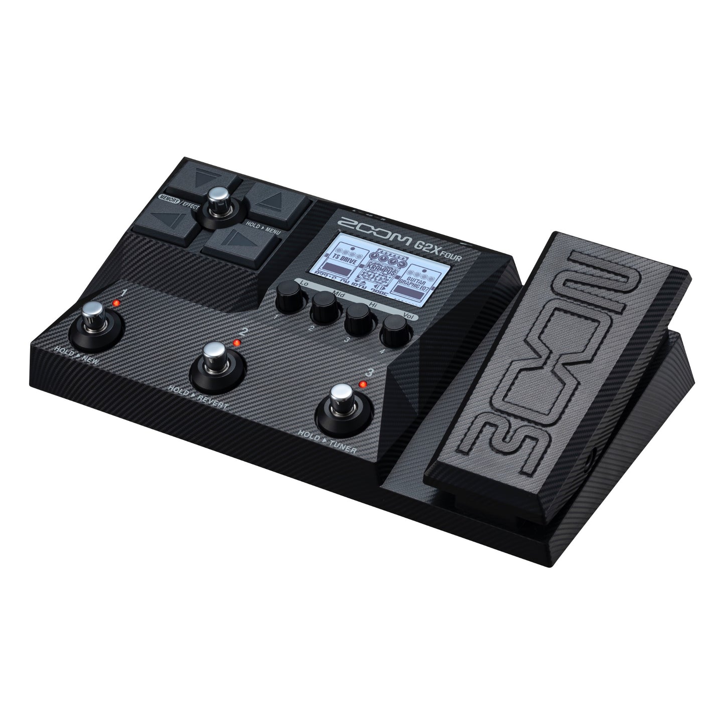 Zoom G2X Four Guitar MultiEffects Processor with Expression Pedal