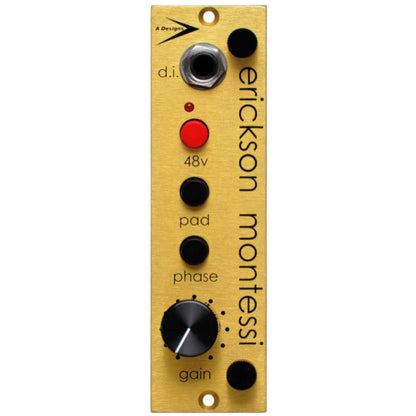 A Designs EM Series Gold Card Single-Channel Microphone Preamp for A500 Rack