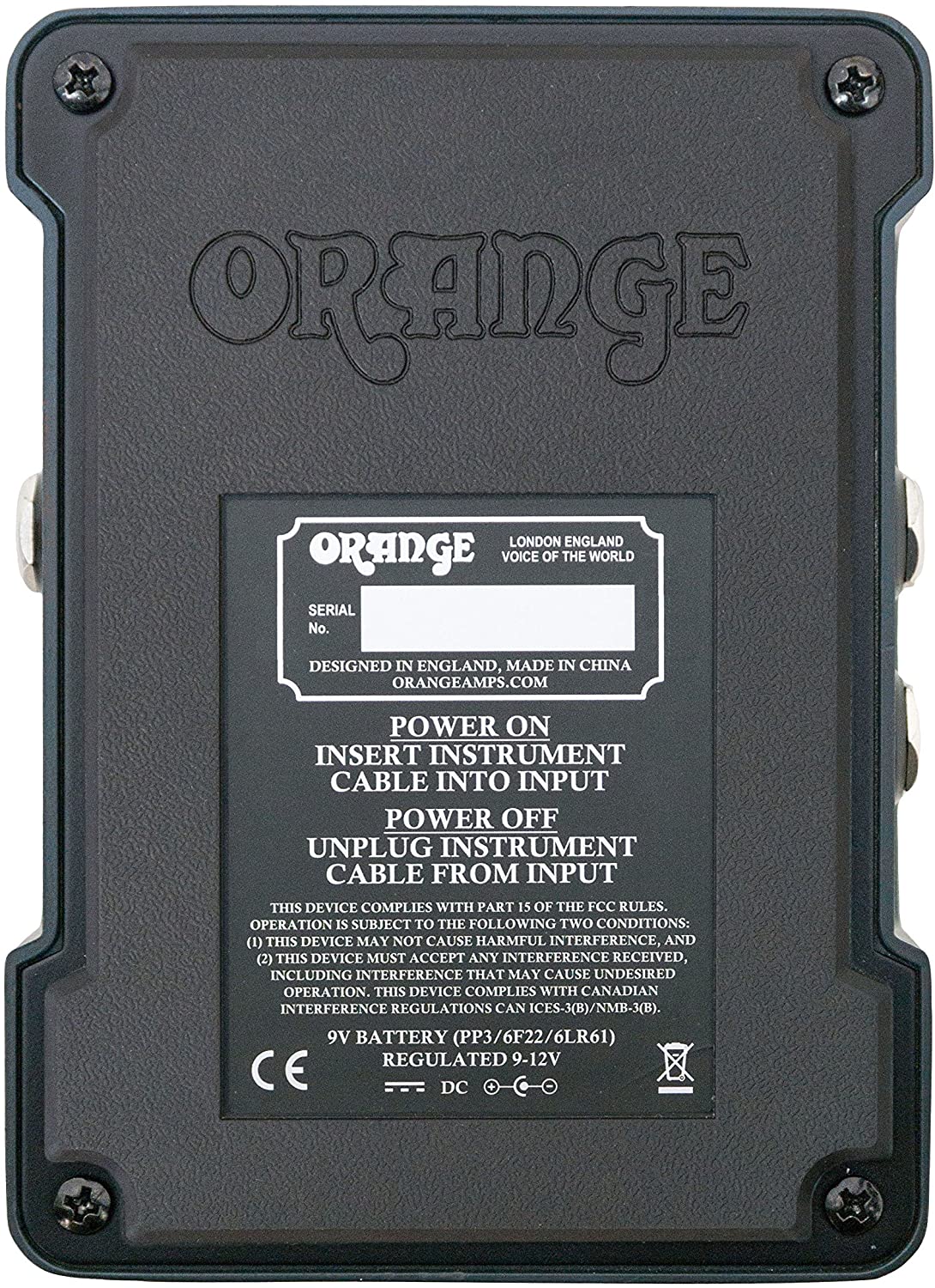 Orange Amp Detonator Buffered ABY Switcher