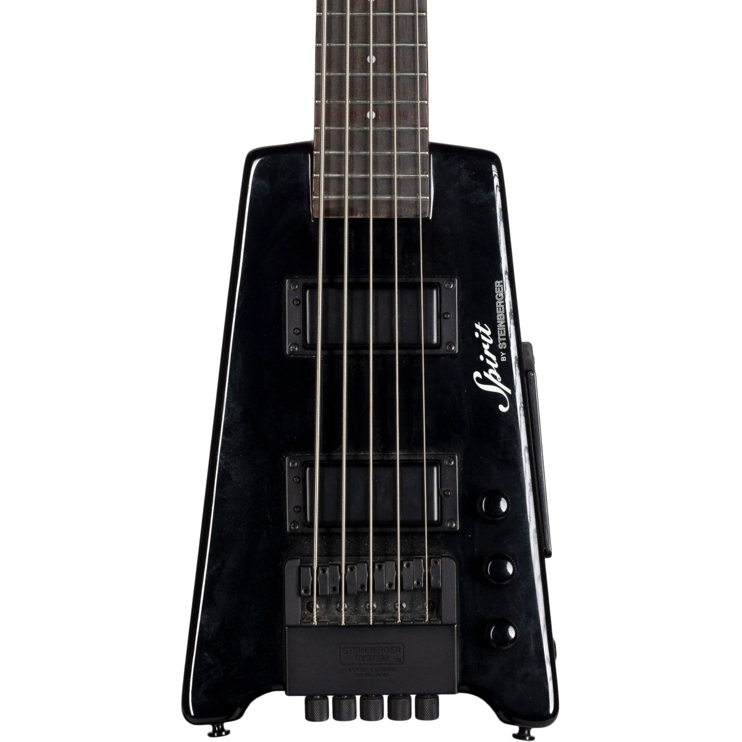 Steinberger Spirit XT-25 Standard 5-String Bass - Black (Including Gig Bag)